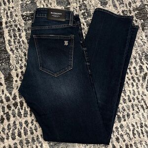 Burberry Dark Blue Straight Jeans